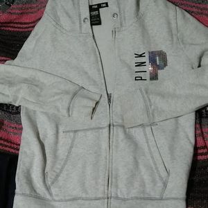 Victoria's Secret zip up hoody small
